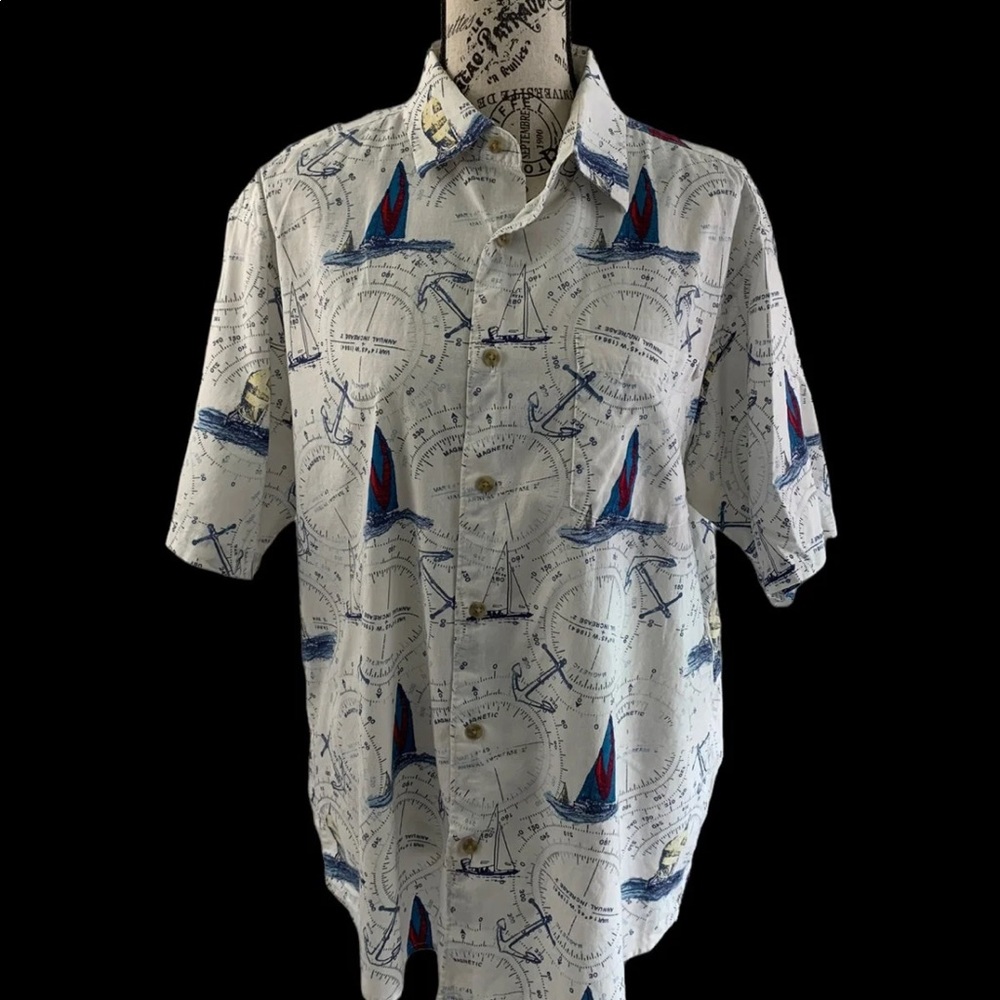 * Golf America men’s large nautical shirt